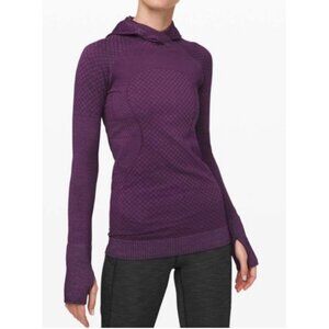 Lululemon Rest Less Hoodie *Patchwork Galactic Grape / Silver Lilac